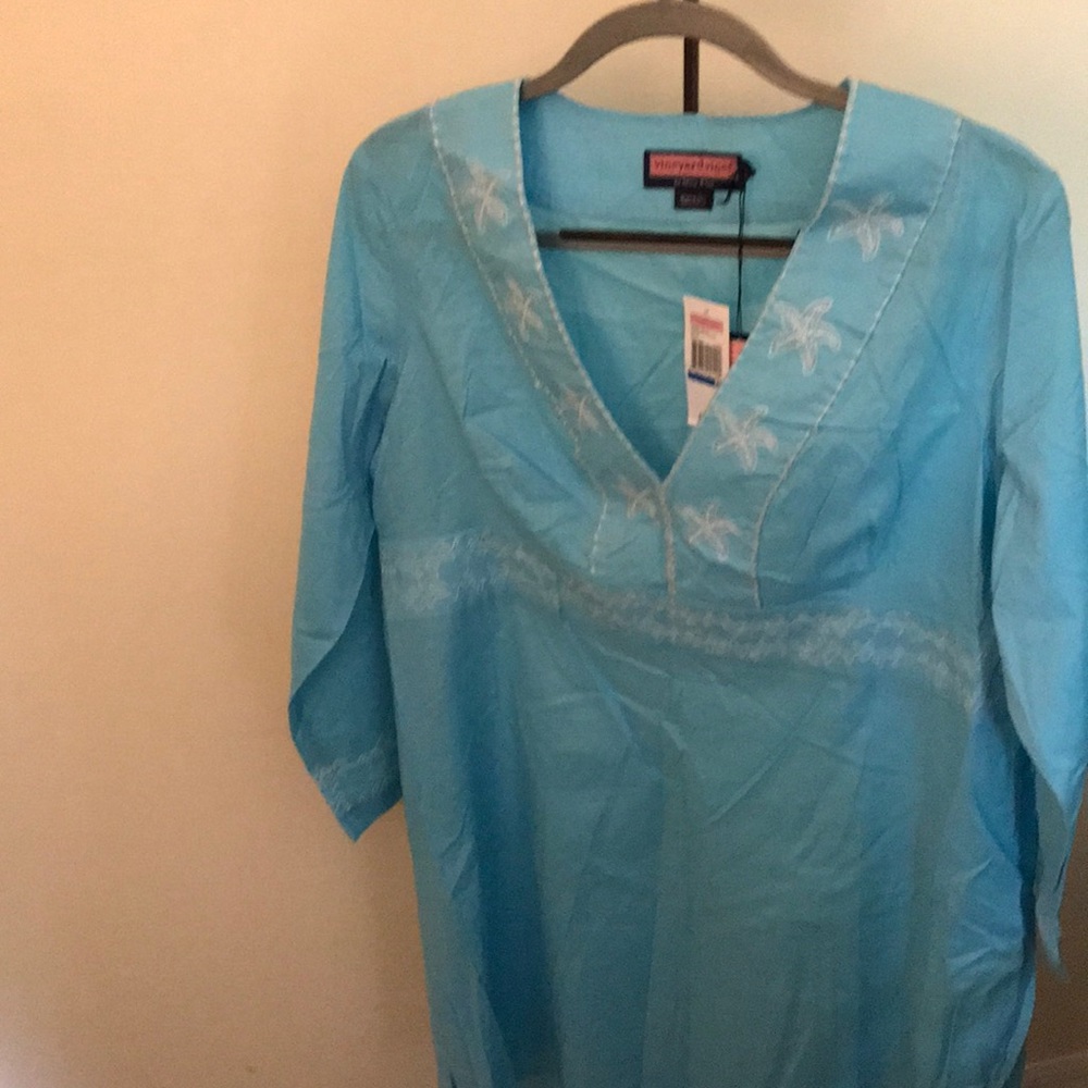 Vineyard Vines Clearwater swim coverup